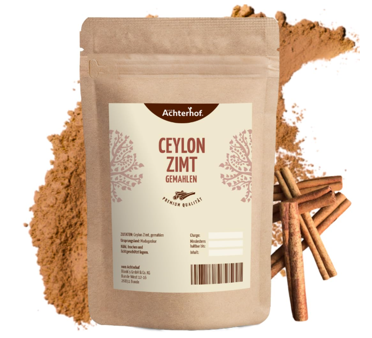 Ceylon-Zimt gemahlen